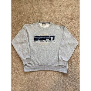 Vintage ESPN Club Walt Disney World Unisex Crewneck Sweatshirt Size Large